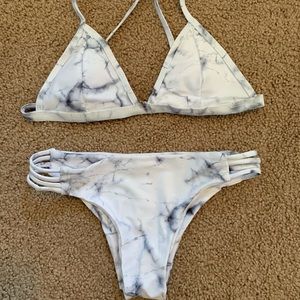 Marble Bikini Size Small